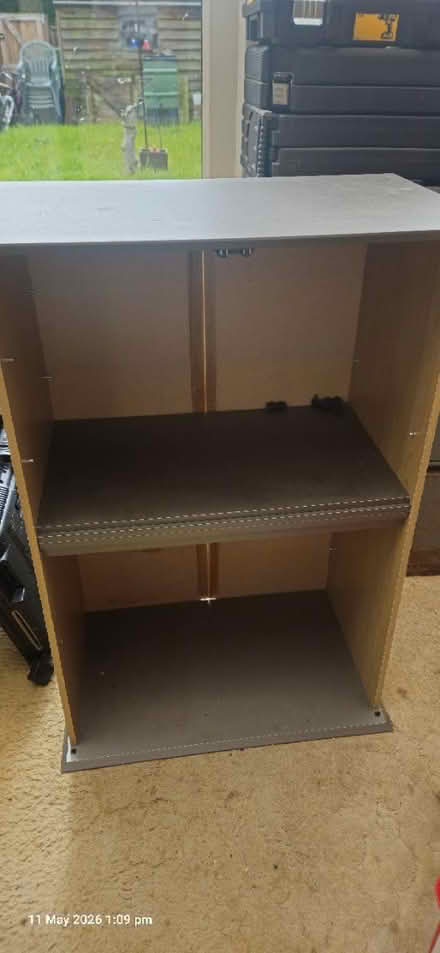 Photo of free Wooden unit with glass doors (Stevenage SG2) #1