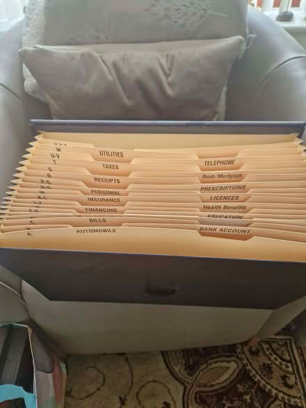Photo of free Expanding file folder as per pictures (Vicars Cross CH3) #2