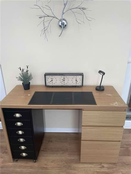 Photo of free Three Drawer Desk (Seaham SR7) #3