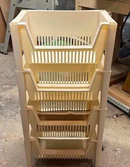 Photo of free stacking plastic baskets (North Cambridge) #1
