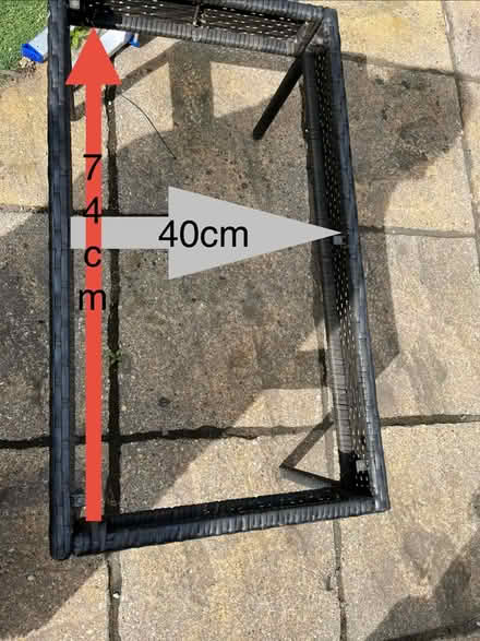 Photo of free Rattan table frame (Heywood OL10) #2