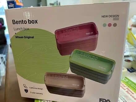 Photo of free 2x bento boxes (Leigh High School) #1