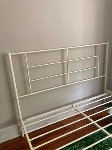 Photo of free Metal queen bedframe (Laurel, MD) #1