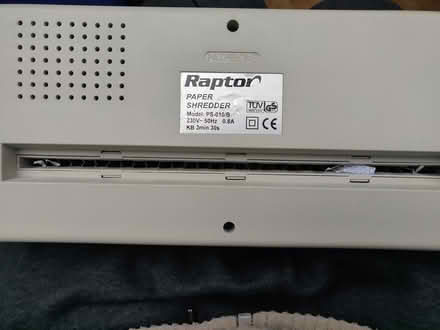 Photo of free Paper shredder (Fleet GU52) #3
