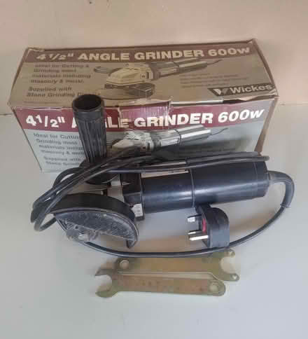 Photo of free Wickes 4.5" dia Angle Grinder (bradford-on-avon) #2