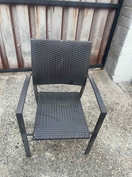 Photo of free One single Garden Chair (phibsborough Dublin 7) #3