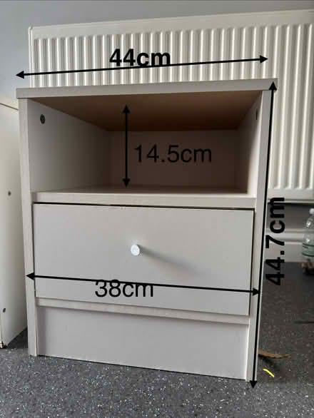 Photo of free Bed Side Tables with Drawer (Elvetham Heath GU51) #2