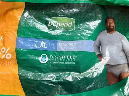 Photo of free Men’s XL Depends (6 pairs) (Medford-Fulton Heights) #2