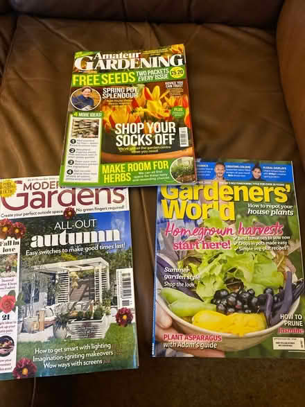 Photo of free Gardening magazines (Palmerston CF63) #1