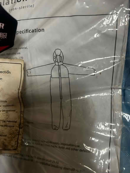 Photo of free 4 XL Isolation Gowns (PPE) (Corn of Qns. Blvd. and 83rd Av) #2