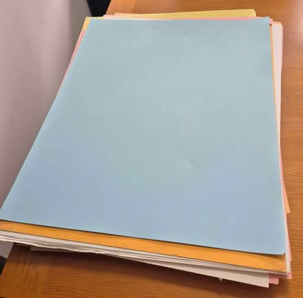 Photo of free 100+ Large Sheets Of Card 64 x 50cm (Westgate CT7) #1
