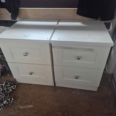 Photo of free Large bedside tables need some tlc (Woking GU21) #1