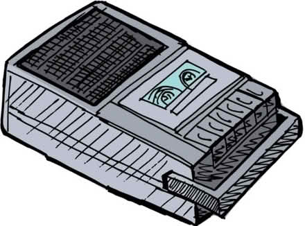 Photo of Cassette tape player (Rose Green PO21) #2