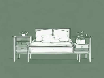 Photo of bedroom dresser, bedroom countertop, molds and baking pans (Neithrop OX16) #1