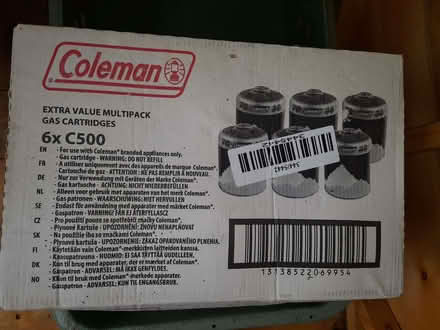 Photo of free Coleman gas cartridges (Castle Hall SK15) #2