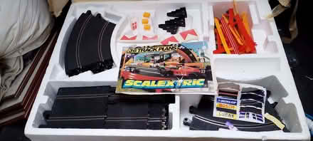 Photo of free Scalextrix Box, Track and Other Bits (no cars) (Winster DE4) #1