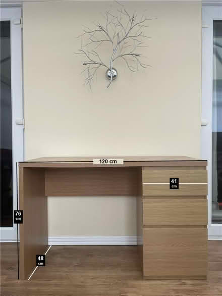 Photo of free Three Drawer Desk (Seaham SR7) #1
