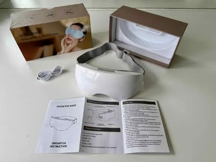 Photo of free Cordless Adjustable Eye Steamer, 2-in-1 Eye Massager (Lion Gate TW9) #1