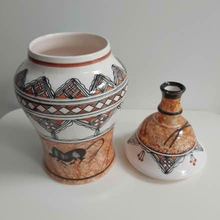Photo of free Decorative ceramic lidded jar/vase (Ealing Pitshanger W5) #2