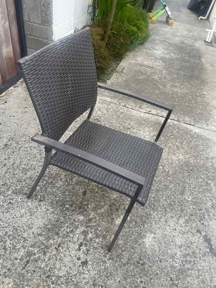 Photo of free One single Garden Chair (phibsborough Dublin 7) #2
