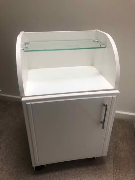 Photo of free Bathroom cabinet on wheels (Haddon) #1