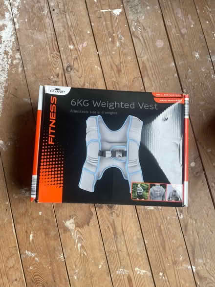 Photo of free 6KG Weighted Vest (Kingston KT2) #1