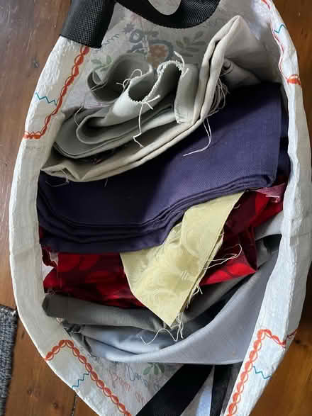 Photo of free Bag of fabric off cuts/ scraps (Winkfield Row RG42) #1