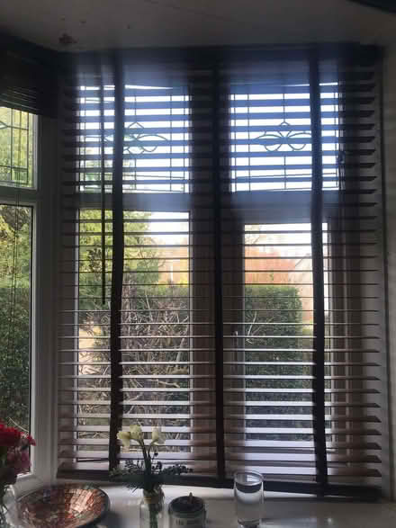 Photo of free Modern venetian blinds in brown X 2 (Northowram HX3) #3