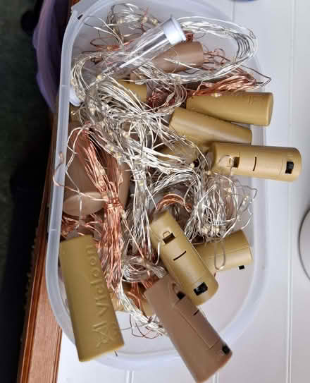 Photo of free Bottle lights (Forest Green GL6) #1