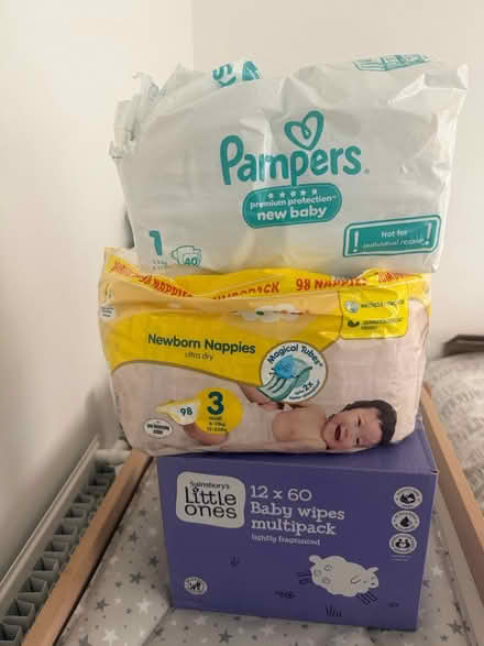 Photo of free Nappies and wipes (SE18 6YG S) #1