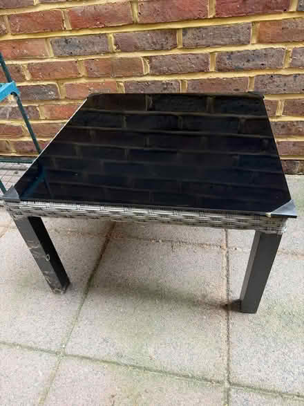 Photo of free Patio rattan table (Fulham Palace Rd SW6) #2