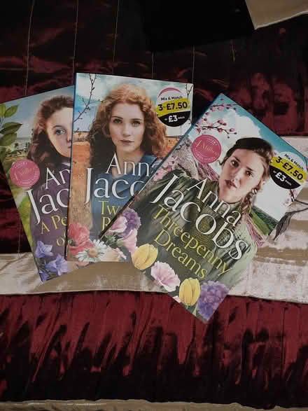 Photo of free Series of 3 Anna Jacobs books (Tonbridge TN9) #1
