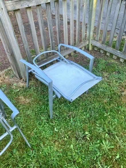 Photo of free Folding Garden chairs x2 (TN26) #3