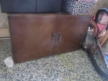 Photo of free 60's storage cabinet vinyl etc (Potters bar EN6) #2