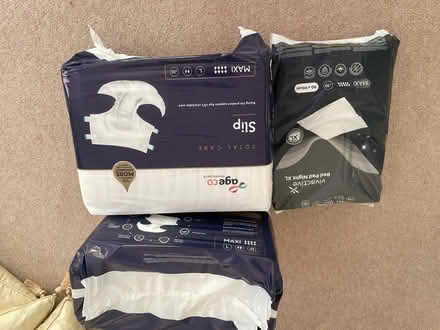 Photo of free Incontinence Slips and Bed pads (Surbiton KT6) #1