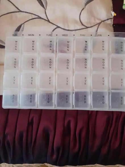 Photo of free Week tablet sorter. Plastic (Tonbridge TN9) #1