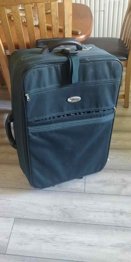 Photo of free Large suitcase - wheel missing (Newington EH8) #2