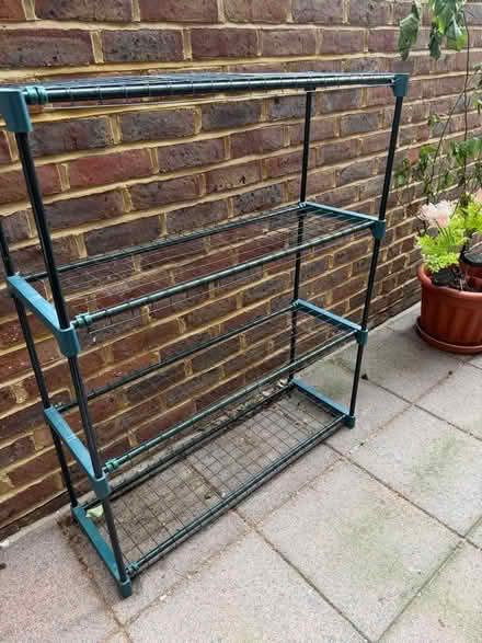 Photo of free Garden shelving unit (Fulham Palace Rd SW6) #2