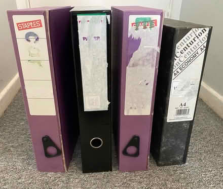 Photo of free Box files (Shaw RG14) #1