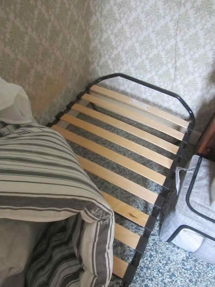 Photo of free 2 x single foldup bed with mattress (Potters bar EN6) #1