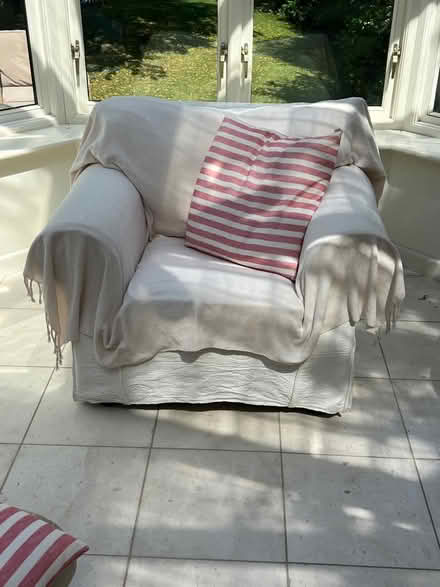 Photo of free Collins & Hayes arm chair (West Common AL5) #2