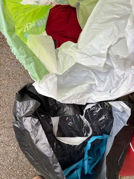 Photo of free Bags of t-shirts (scrap material) (Brownswood, MK7) #1