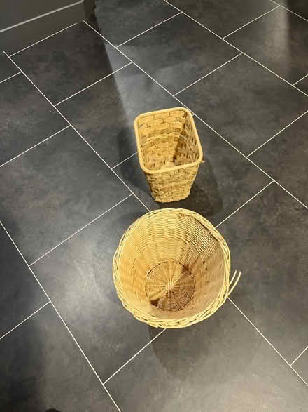 Photo of free Two wicker baskets (Gorgie EH11) #2