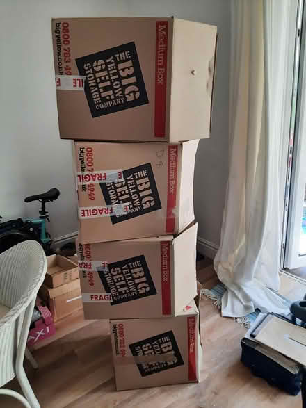 Photo of free Four packing boxes (Green Street Green BR6) #1