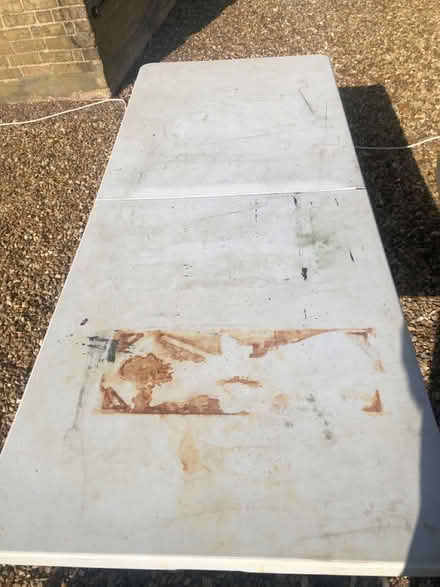 Photo of free Used folding table (Haddon) #2