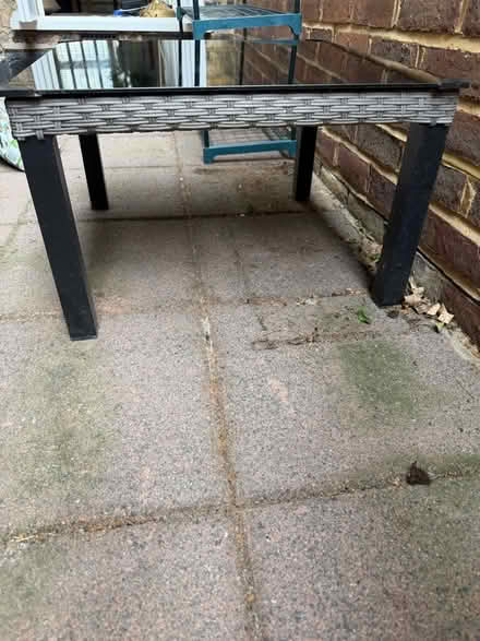 Photo of free Patio rattan table (Fulham Palace Rd SW6) #4