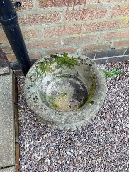 Photo of free Heavy stone garden ornament (Belper DE56) #3