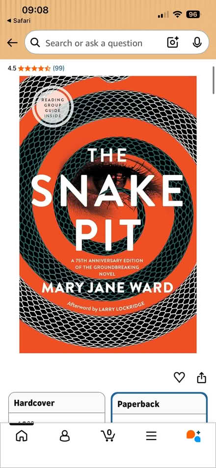 Photo of The snake pit book (Windermere LA23) #1
