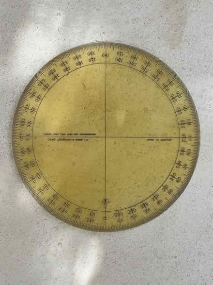Photo of free Vintage protractor (West Common AL5) #1