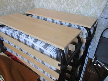 Photo of free 2 x single foldup bed with mattress (Potters bar EN6) #4
